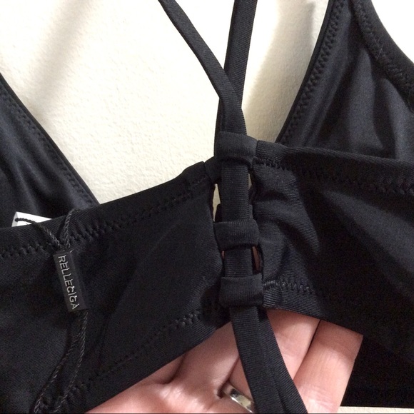 NWT Relleciga bikini top with adjustable ties - Picture 7 of 9